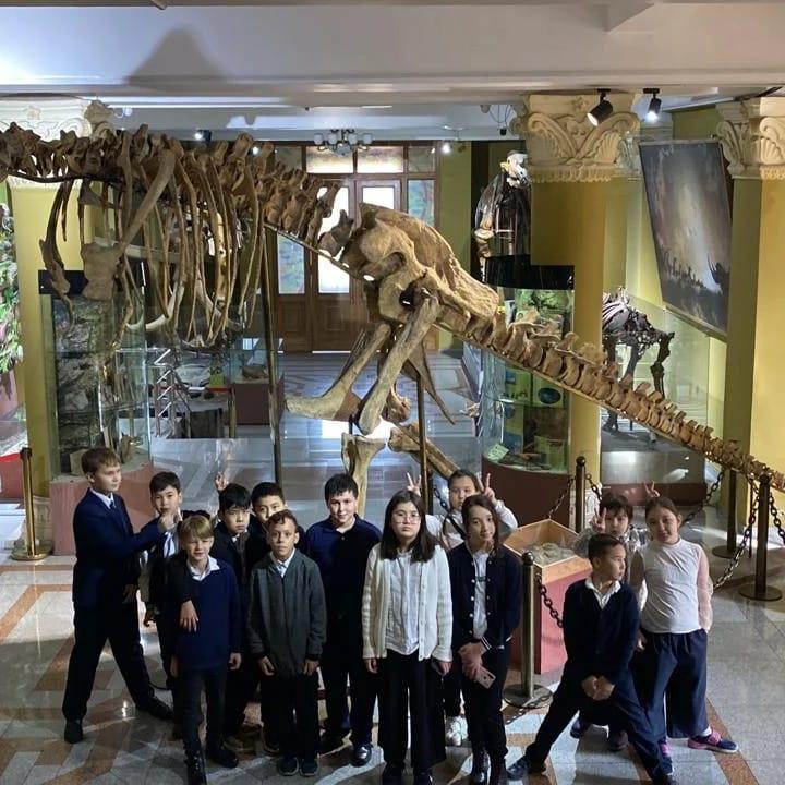 во время урока естествознания в 5 «Г» классе был проведен музейный час.